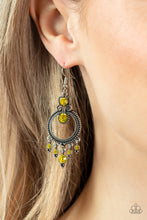 Load image into Gallery viewer, Palace Politics Yellow Earrings
