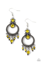 Load image into Gallery viewer, Palace Politics Yellow Earrings
