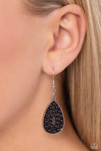 Load image into Gallery viewer, Rural Replica Black Earring