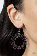 Load image into Gallery viewer, Floral Halos Pink Earrings