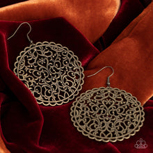 Load image into Gallery viewer, The Whole Nine VINEYARDS Brass Earrings