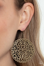 Load image into Gallery viewer, The Whole Nine VINEYARDS Brass Earrings