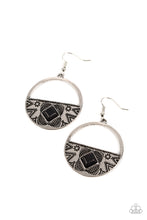 Load image into Gallery viewer, Sandstone Prairie Black Earrings