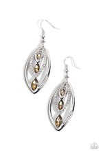 Load image into Gallery viewer, Extra Exuberant Brown Earrings