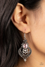 Load image into Gallery viewer, Castle Chateau Pink Earrings
