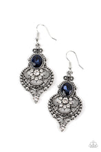 Load image into Gallery viewer, Castle Chateau Blue Earrings