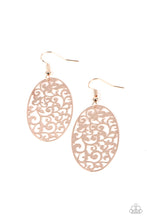 Load image into Gallery viewer, Secret Orchards Rose Gold Earrings
