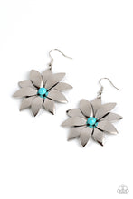 Load image into Gallery viewer, Pinwheel Prairies Blue Earrings