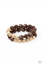 Load image into Gallery viewer, Grecian Glamour Brown Bracelet