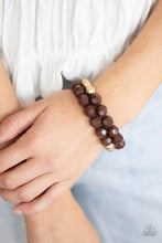 Load image into Gallery viewer, Grecian Glamour Brown Bracelet