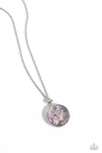 Load image into Gallery viewer, Geo Mine Purple Necklace
