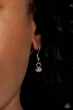 Load image into Gallery viewer, Geo Mine Purple Necklace