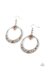 Load image into Gallery viewer, Royal Resort Orange Earrings
