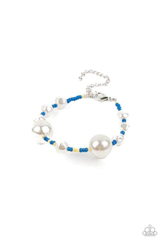 Contemporary Coastline Blue Bracelet