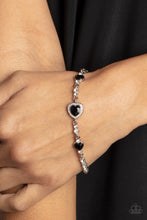 Load image into Gallery viewer, Amor Actually Black Bracelet