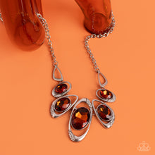 Load image into Gallery viewer, Hypnotic Twinkle Brown Necklace