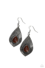 Load image into Gallery viewer, SOUL-ar Flare Brown Earrings