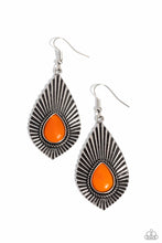 Load image into Gallery viewer, SOUL-ar Flare Orange Earrings