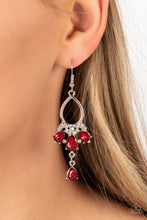 Load image into Gallery viewer, Coming in Clutch Red Earrings