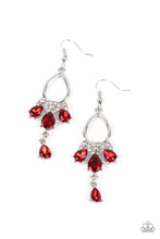 Load image into Gallery viewer, Coming in Clutch Red Earrings