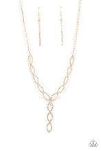 Load image into Gallery viewer, Infinitely Icy Gold Necklace