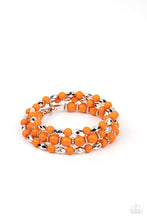 Load image into Gallery viewer, Colorfully Coiled Orange Bracelet
