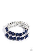 Load image into Gallery viewer, Two by Two Twinkle Blue Bracelet
