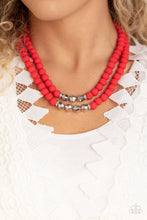 Load image into Gallery viewer, Summer Splash Red Necklace