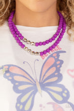 Load image into Gallery viewer, Summer Splash Purple Necklace