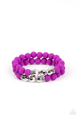 Dip and Dive Purple Bracelet