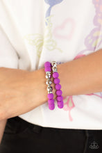 Load image into Gallery viewer, Dip and Dive Purple Bracelet