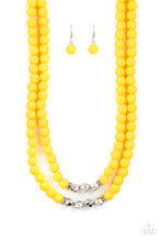 Load image into Gallery viewer, Summer Splash Yellow Necklace