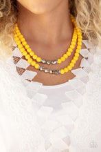Load image into Gallery viewer, Summer Splash Yellow Necklace
