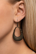 Load image into Gallery viewer, Terra Timber Brass Earrings