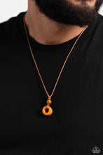 Load image into Gallery viewer, Sunset Sabbatical Orange Urban Necklace