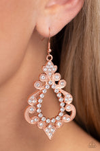 Load image into Gallery viewer, Fit for a DIVA Copper Earrings