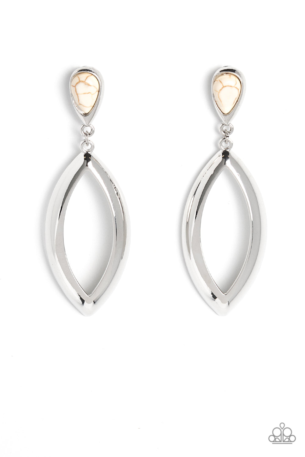 Artisan Anthem White Earrings