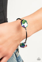 Load image into Gallery viewer, Galactic Getaway Multi/Oil Spill Bangle
