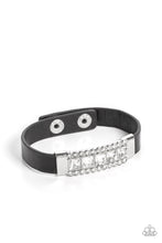 Load image into Gallery viewer, Rebel Reputation Black Snap Bracelet