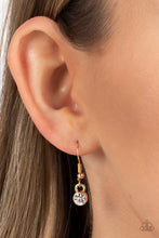 Load image into Gallery viewer, Rock Star Sparkle Gold Necklace