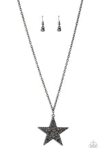 Load image into Gallery viewer, Rock Star Sparkle Black Necklace
