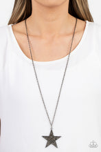 Load image into Gallery viewer, Rock Star Sparkle Black Necklace