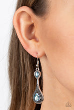 Load image into Gallery viewer, Dazzling Droplets Blue Earrings