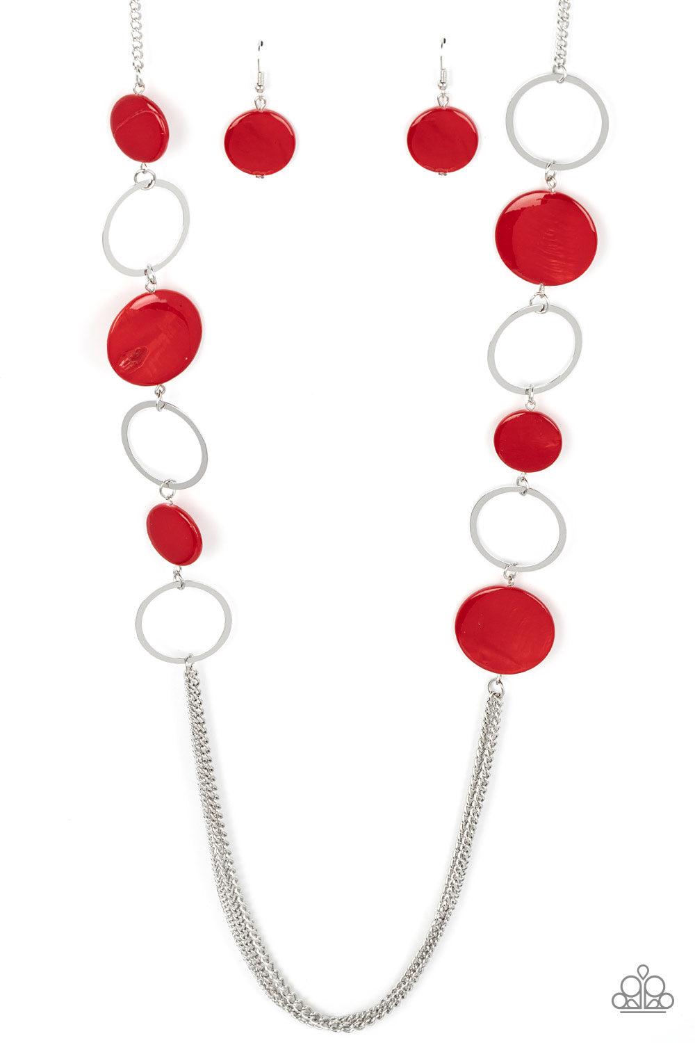 Beach Hub Red Necklace