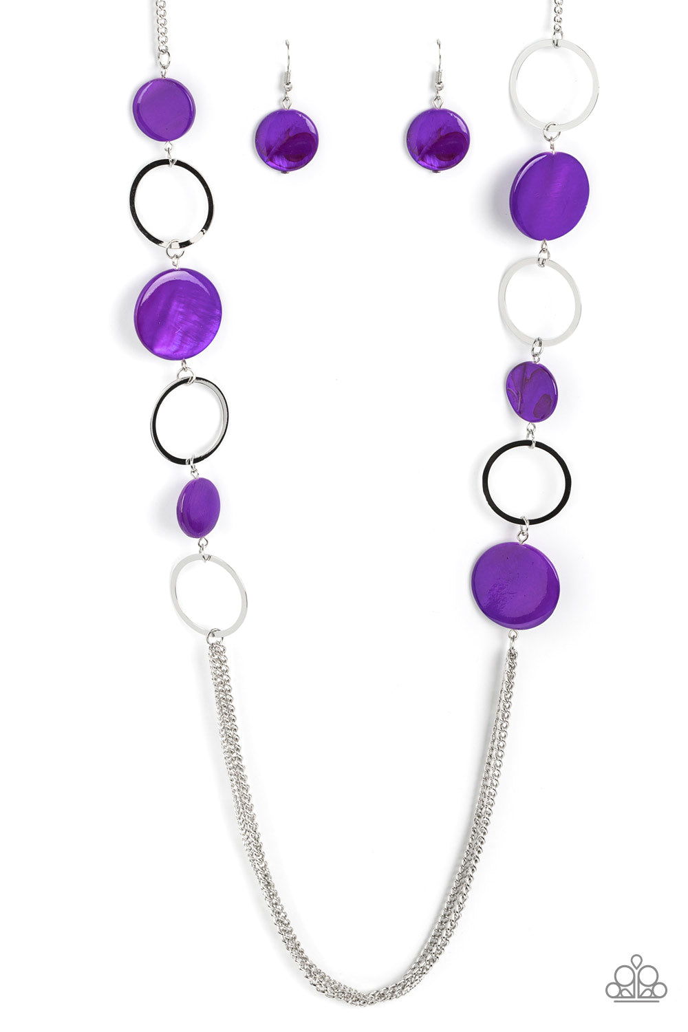 Beach Hub Purple Necklace