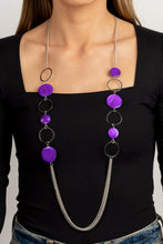 Load image into Gallery viewer, Beach Hub Purple Necklace