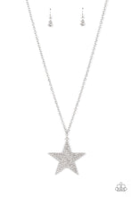 Load image into Gallery viewer, Rock Star Sparkle White Necklace