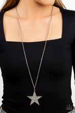 Load image into Gallery viewer, Rock Star Sparkle White Necklace