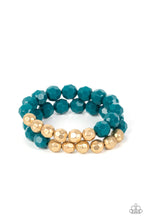 Load image into Gallery viewer, Grecian Glamour Blue Bracelet