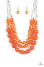 Load image into Gallery viewer, Tropical Hideaway Orange Necklace